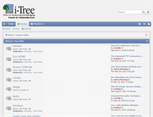 Tablet Screenshot of forums.itreetools.org